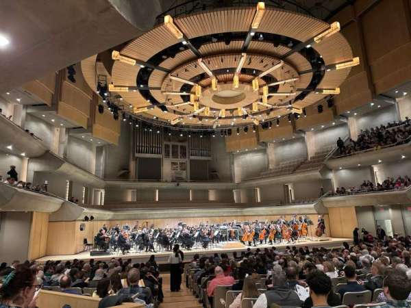 Roy Thomson Hall, section: C1, row: R, seat: 9