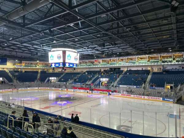 Coca-Cola Coliseum, section: 108, row: J, seat: 4