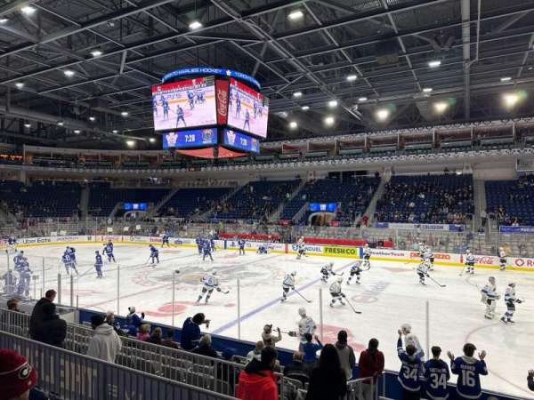 Coca-Cola Coliseum, section: 109, row: D, seat: 5