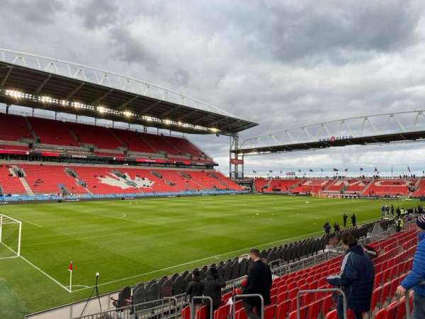 BMO Field, section: 127, row: 12, seat: 7