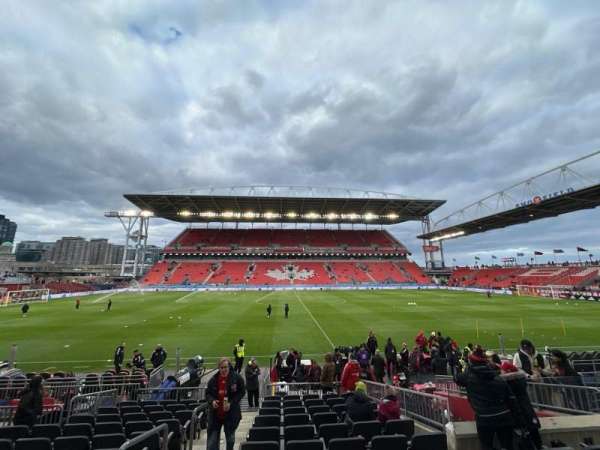 BMO Field, section: 123, row: 11, seat: 28