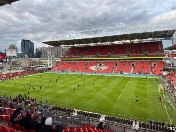 BMO Field, section: 220, row: 15, seat: 11