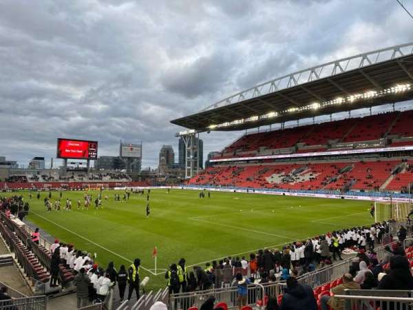BMO Field, section: 118, row: 12, seat: 8