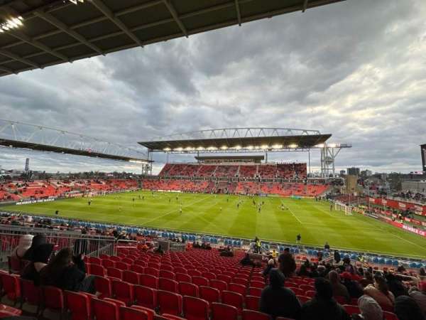 BMO Field, section: 106, row: 30, seat: 17