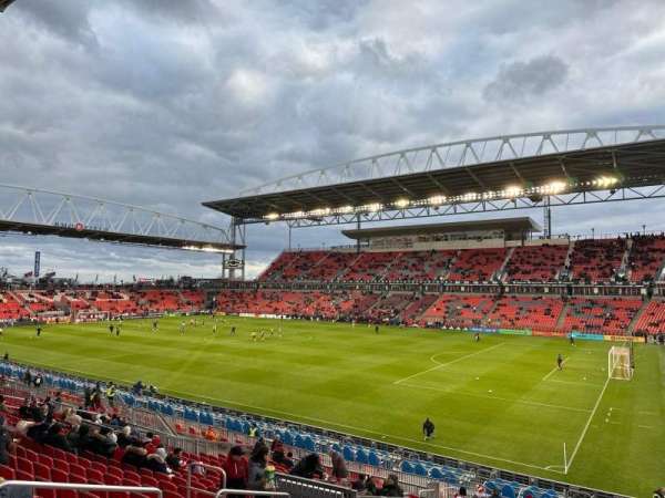 BMO Field, section: 104, row: 23, seat: 12
