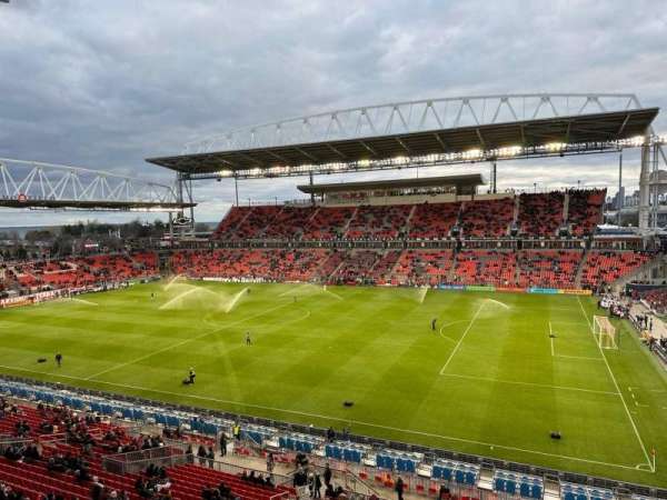 BMO Field, section: 205, row: 1, seat: 1