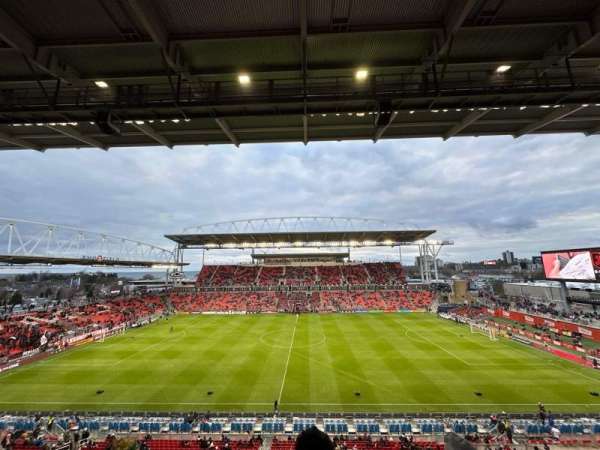 BMO Field, section: 207, row: 5, seat: 5