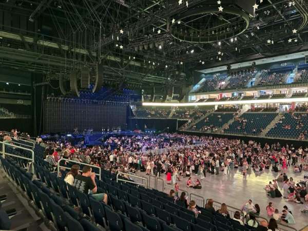 Uber Arena, section: 217, row: 16, seat: 4