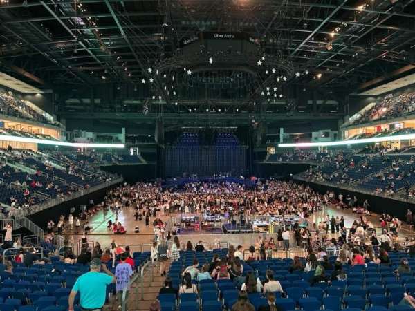 Uber Arena, section: 201, row: 19, seat: 2
