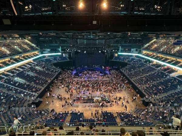 Uber Arena, section: 411, row: 13, seat: 11