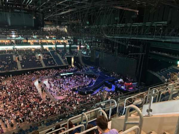 Uber Arena, section: 418, row: 7, seat: 10