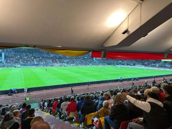 Max-Morlock-Stadion, section: 19a, row: 20, seat: 14