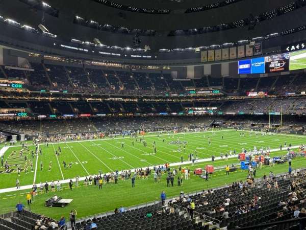 Caesars Superdome, section: 229, row: 4, seat: 10