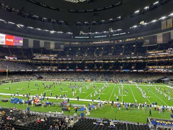 Caesars Superdome, section: 217, row: 2, seat: 13