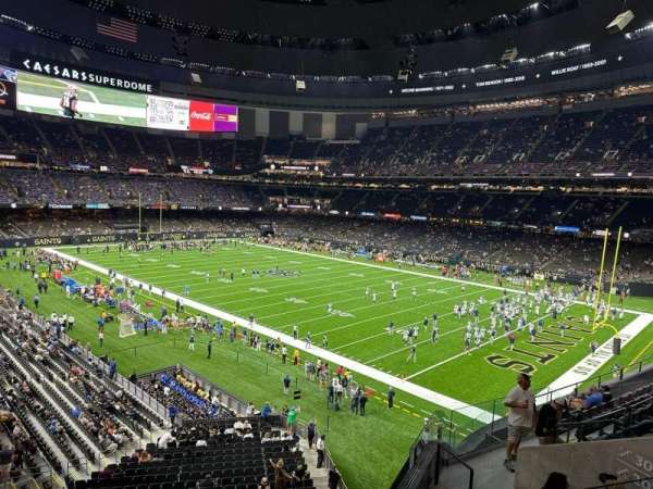 Caesars Superdome, section: 305, row: 12, seat: 14
