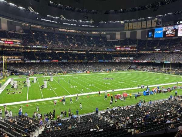 Caesars Superdome, section: 316, row: 6, seat: 10