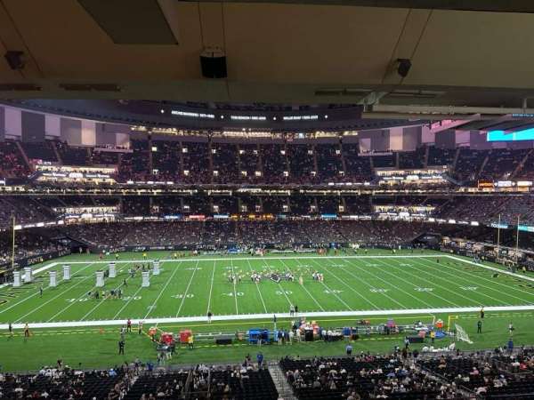 Caesars Superdome, section: 313, row: 17, seat: 12