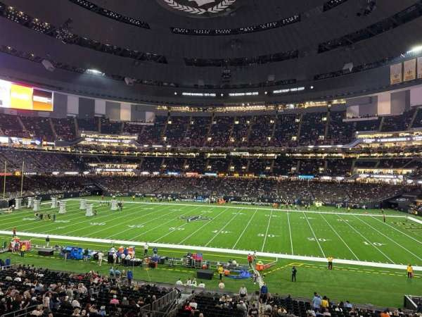 Caesars Superdome, section: 310, row: 5, seat: 11