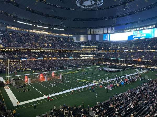 Caesars Superdome, section: 318, row: 13, seat: 8