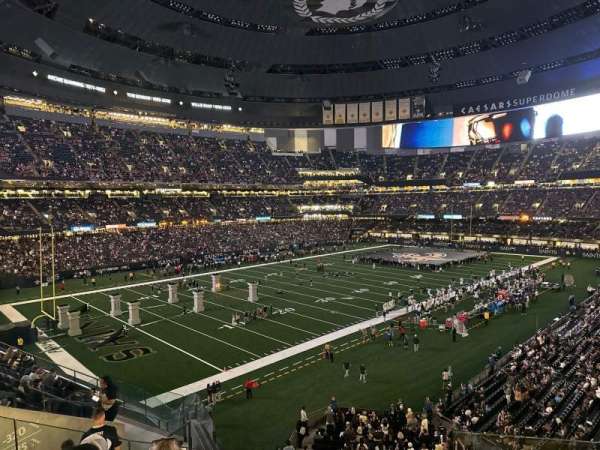 Caesars Superdome, section: 319, row: 13, seat: 1