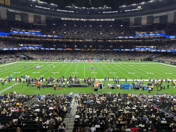 Caesars Superdome, section: 265, row: 4, seat: 6