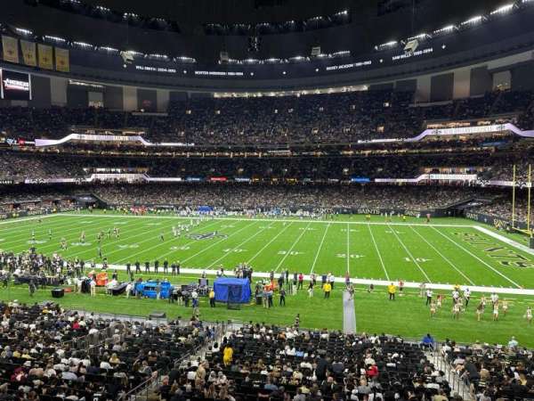 Caesars Superdome, section: 259, row: 4, seat: 6