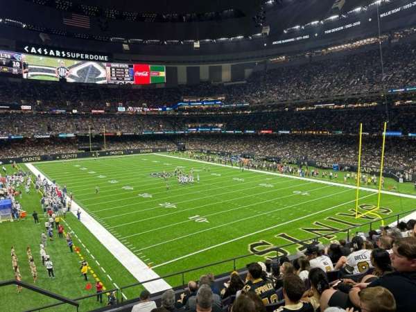 Caesars Superdome, section: 303, row: 8, seat: 16