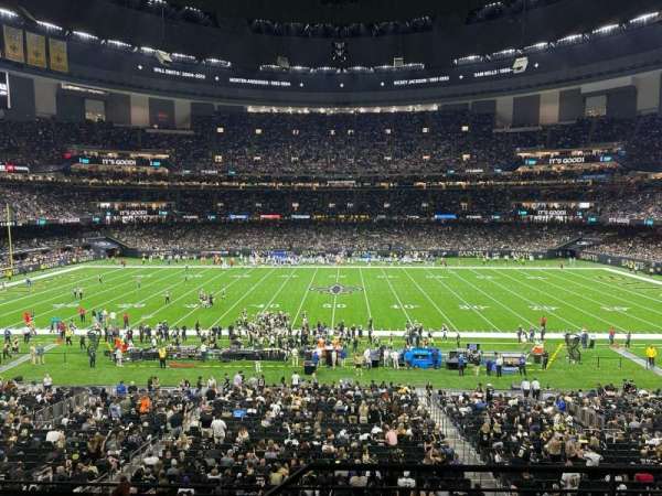 Caesars Superdome, section: 336, row: 7, seat: 1