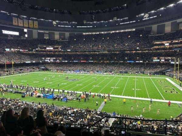 Caesars Superdome, section: 333, row: 6, seat: 5