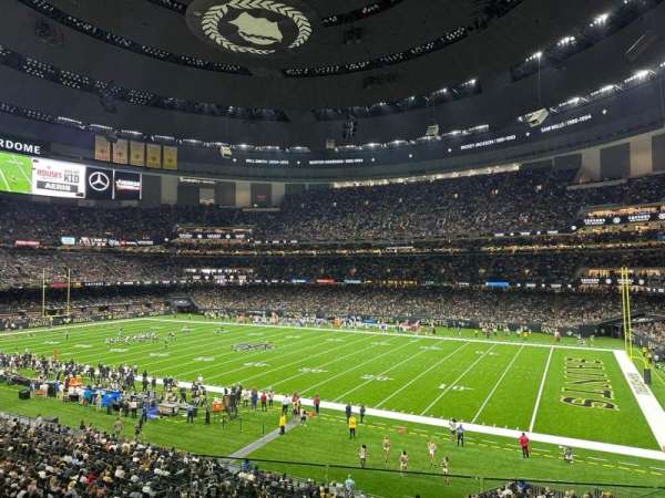 Caesars Superdome, section: 332, row: 7, seat: 1