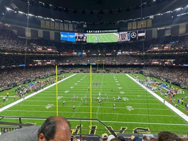 Caesars Superdome, section: 323, row: 10, seat: 2
