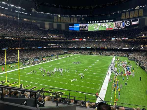 Caesars Superdome, section: 321, row: 12, seat: 22