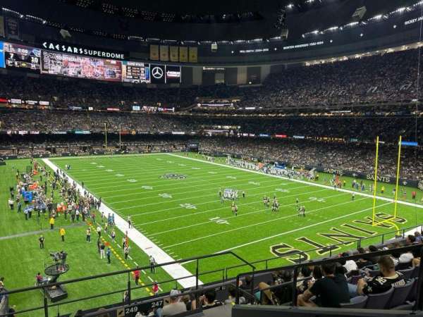 Caesars Superdome, section: 328, row: 10, seat: 22