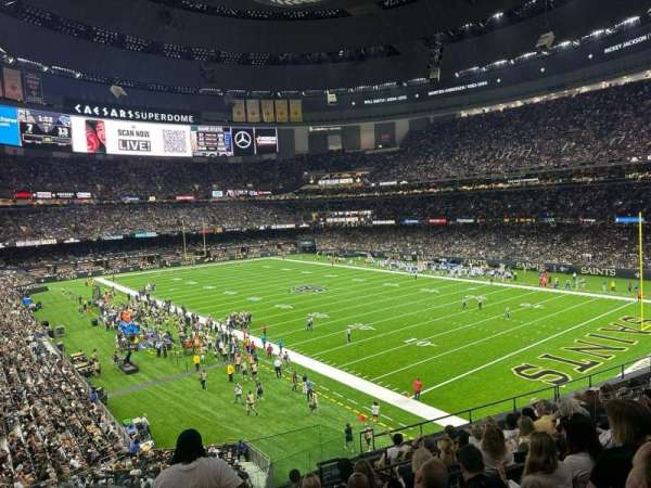 Caesars Superdome, section: 329, row: 11, seat: 1