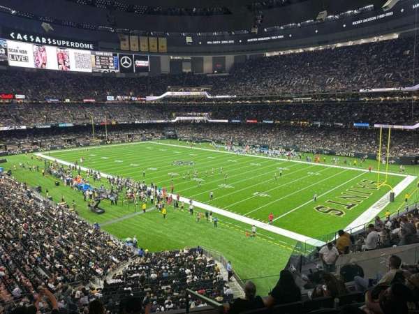 Caesars Superdome, section: 330, row: 15, seat: 1