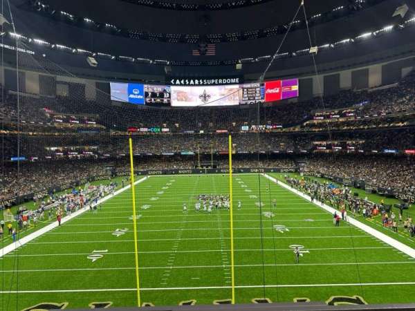 Caesars Superdome, section: 348, row: 7, seat: 1
