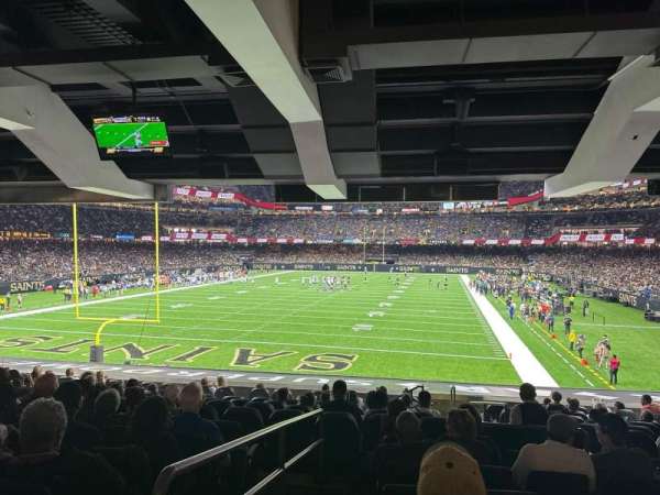Caesars Superdome, section: 155, row: 24, seat: 19