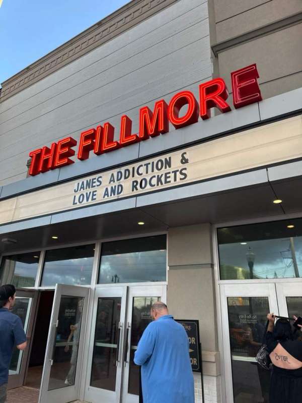 The Fillmore NOLA, section: Front Door