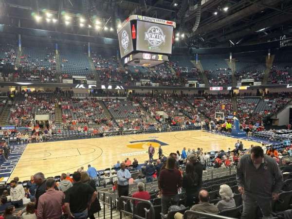 Legacy Arena, section: 131, row: Q, seat: 2