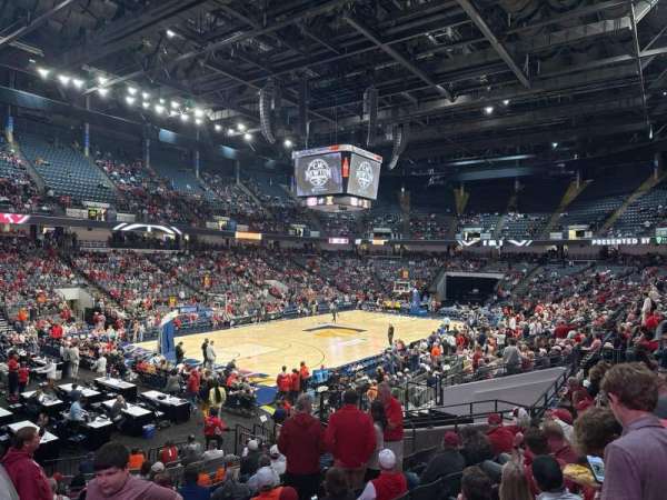 Legacy Arena, section: 102, row: S, seat: 2