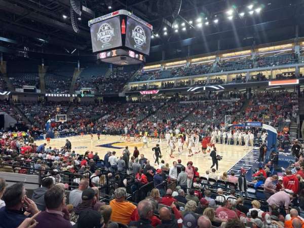Legacy Arena, section: 112, row: K, seat: 1