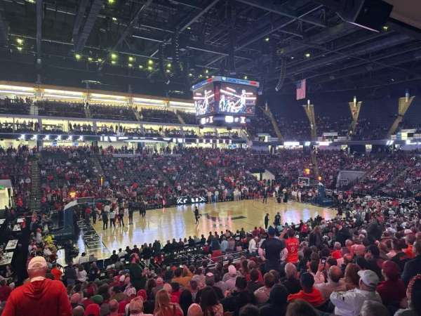 Legacy Arena, section: 115, row: V, seat: 16