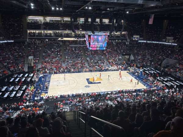 Legacy Arena, section: 215, row: N, seat: 1