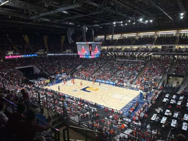 Legacy Arena, section: 211, row: G, seat: 1