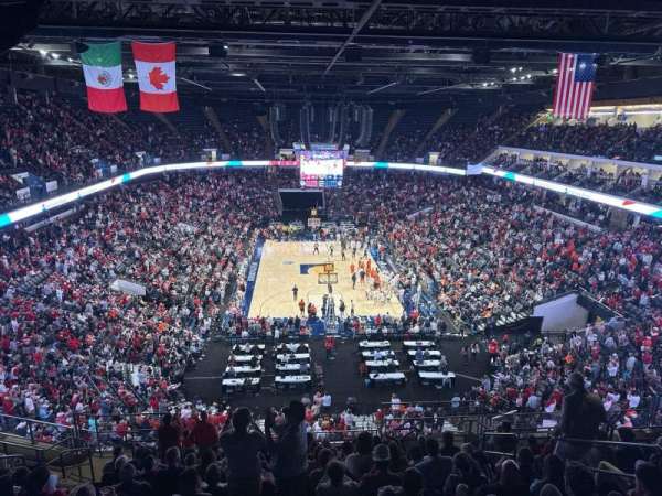 Legacy Arena, section: 206, row: N, seat: 6