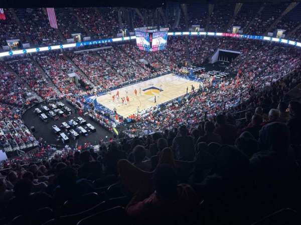 Legacy Arena, section: 201, row: T, seat: 15
