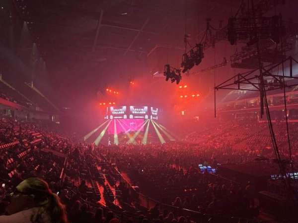 Legacy Arena, section: 108, row: P, seat: 8