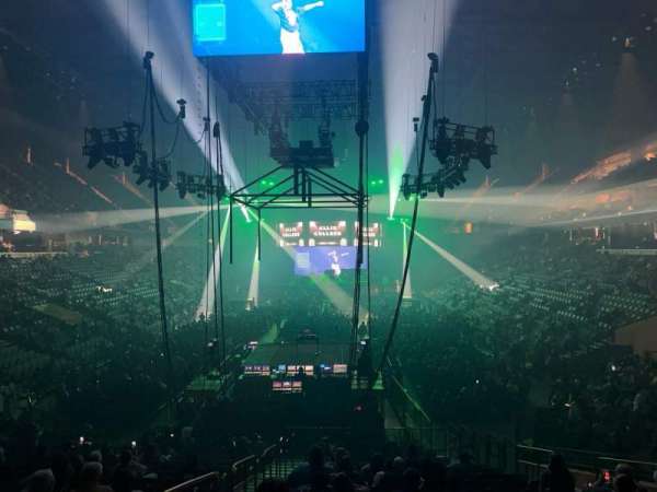 Legacy Arena, section: 105, row: U, seat: 9