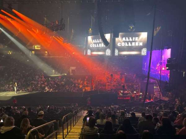 Legacy Arena, section: 127, row: V, seat: 10