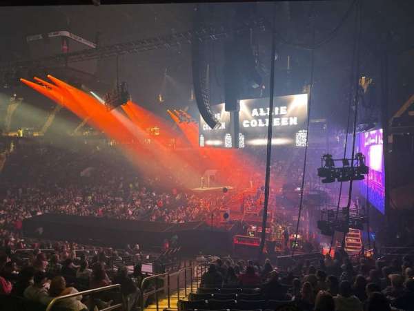 Legacy Arena, section: 126, row: W, seat: 10